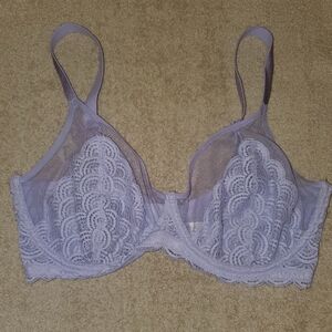 HSIA Lavender Mermaid Scales Underwire Bra Sz 34ddd